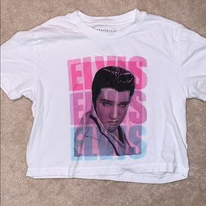 Cropped Elvis T-Shirt